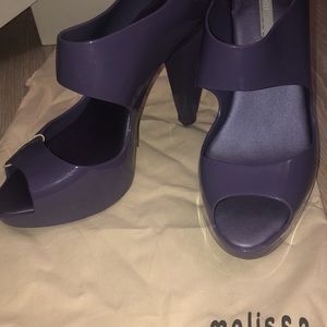 Purple Melissa Brand Heels